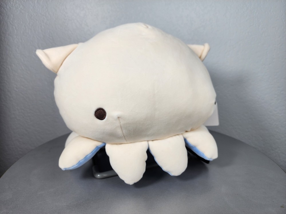 10" Livheart White Squid Plush
