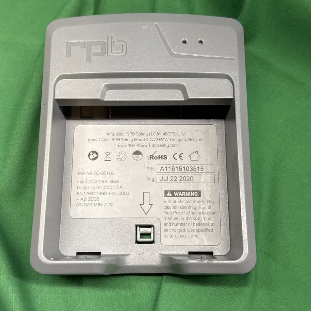 RPB Respirator Replacement Charger - TESTED
