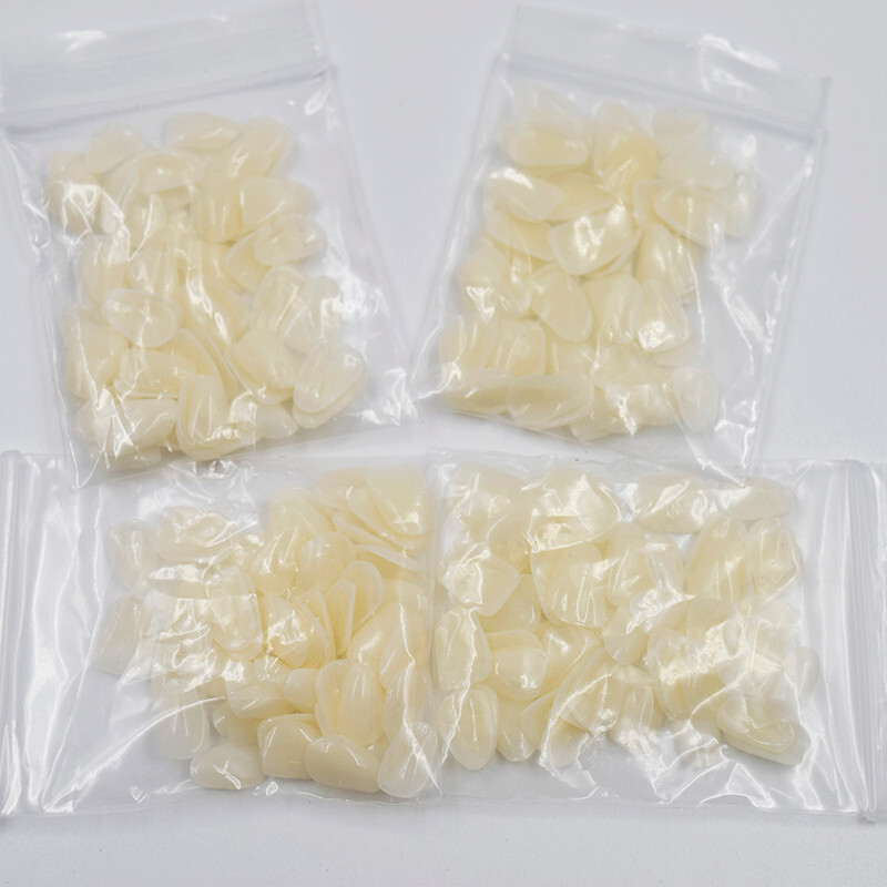 10 Pack Dental High Quality Temporary Crown Patch Veneers Porcelain Patch Upper