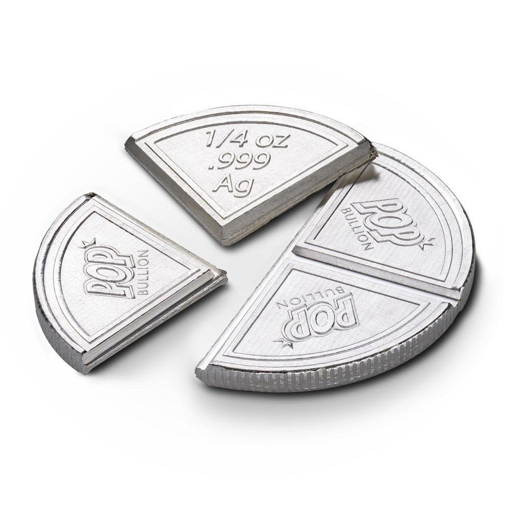 1 oz Pop Bullion Silver Divisible Round (New)