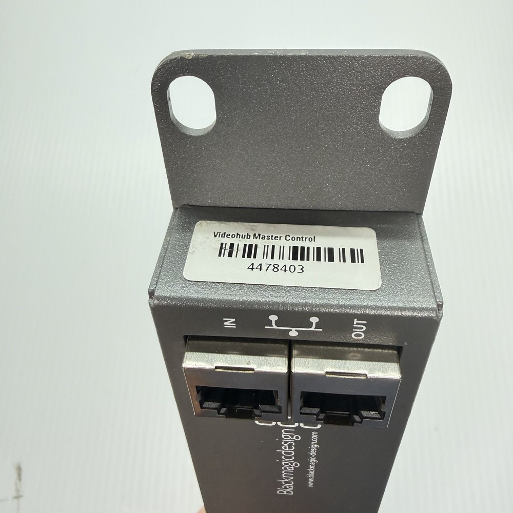 Black Magic Videohub Master Control NO POWER SUPPLY BlackMagicDesign