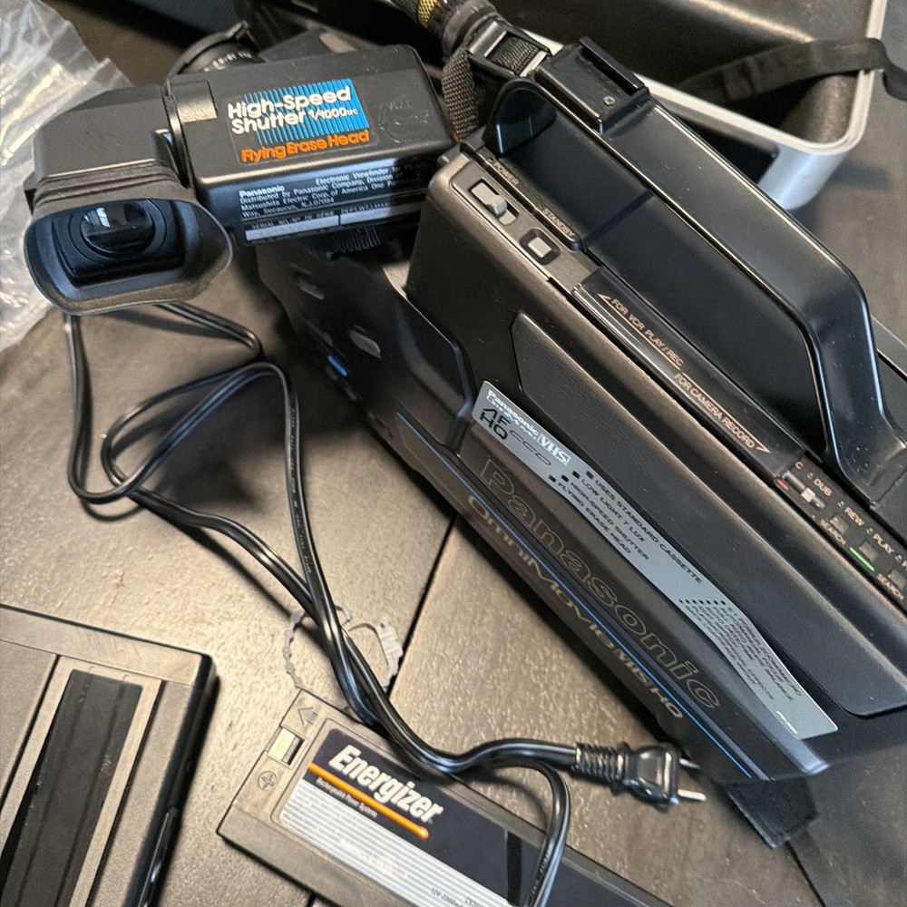 Vintage Panasonic OmniMovie VHS Camera