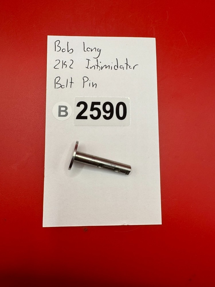 Bob Long 2K2 Intimidator Silver Bolt Pin