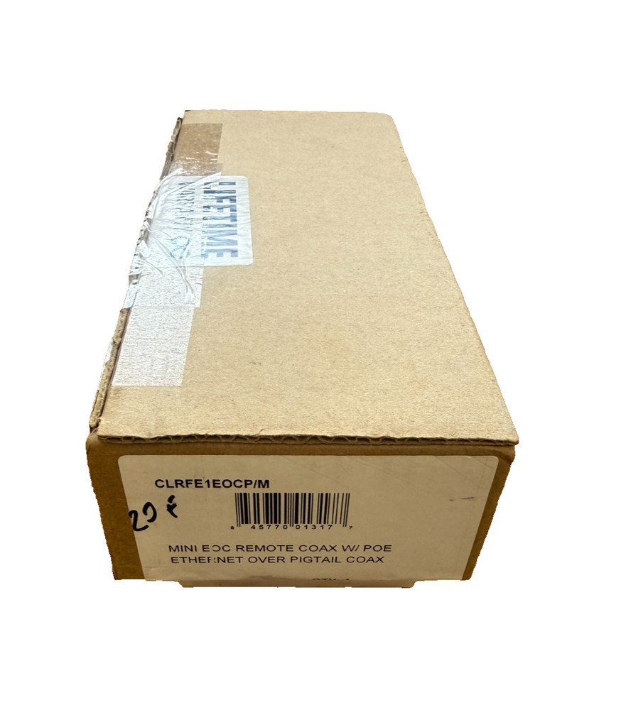 Comnet CLRFE1EOCP/M Miniature POE Ethernet over COAX Extender Remote Unit