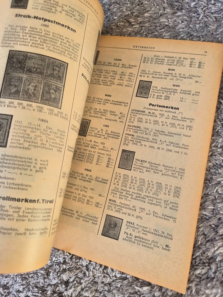 Netto Marktpreis Katalog Osterreich 1964.Austria Specialized Stamp Coin Catalog