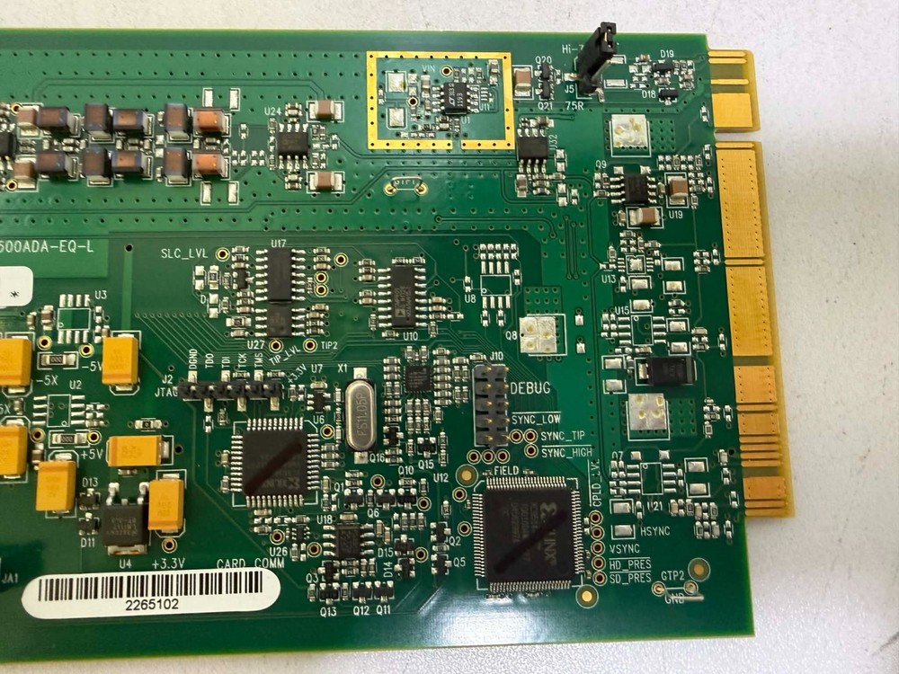 Evertz 501ADA-EQ-L Analog Video Distribution Amplifier w Cable Equalization