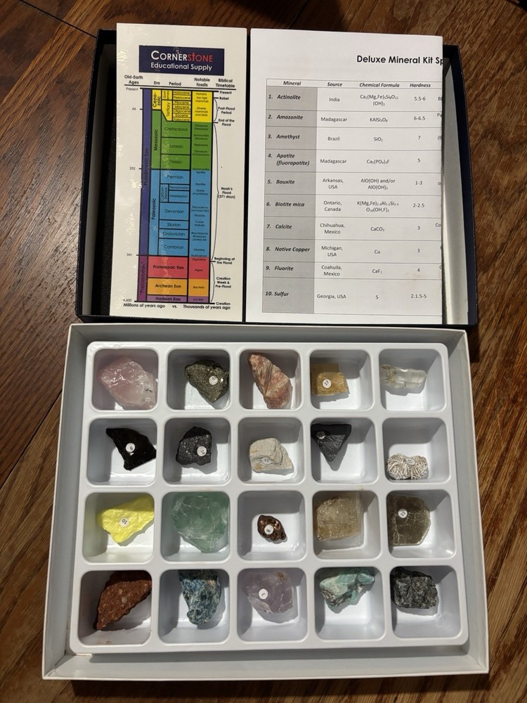 Cornerstone Deluxe Mineral Kit