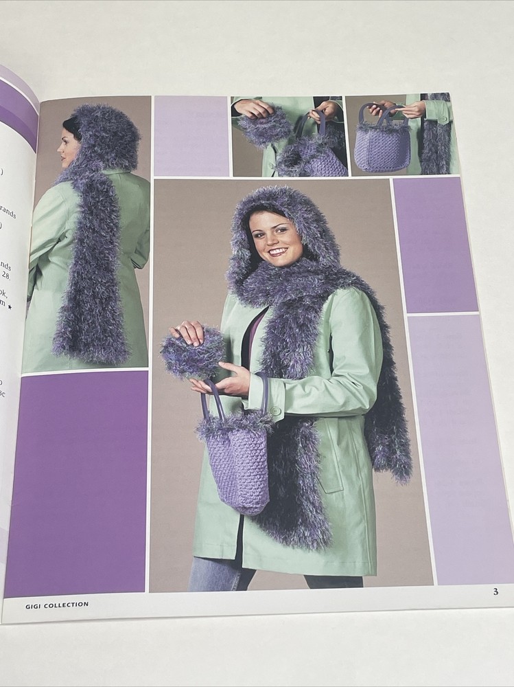 Leisure Arts Fun & Fabulous 12 Eyelash Yarn Projects Crochet Pattern