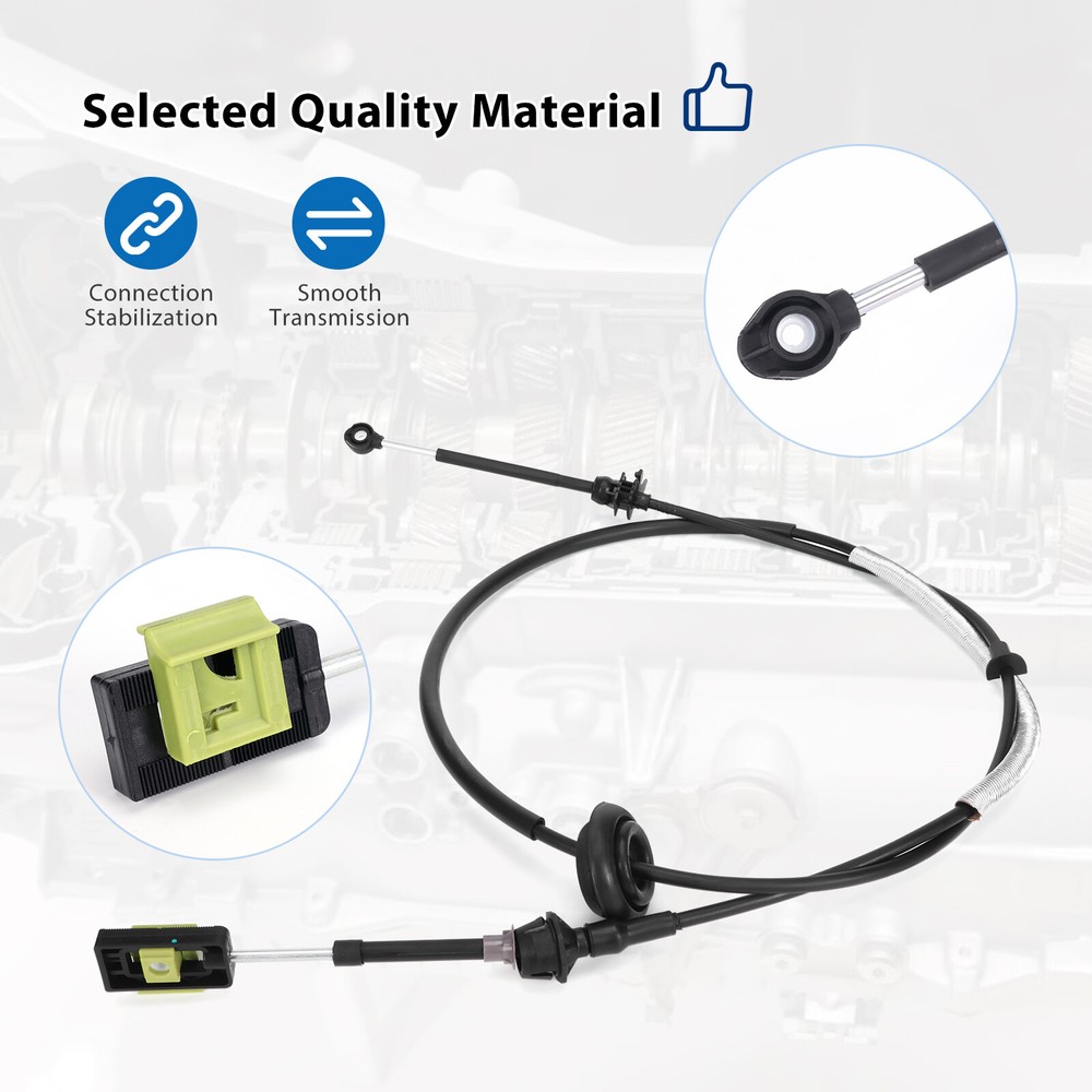 YC2Z7E395AC Automatic Transmission Shift Cable for Ford E150 E250 E350 1997-2004