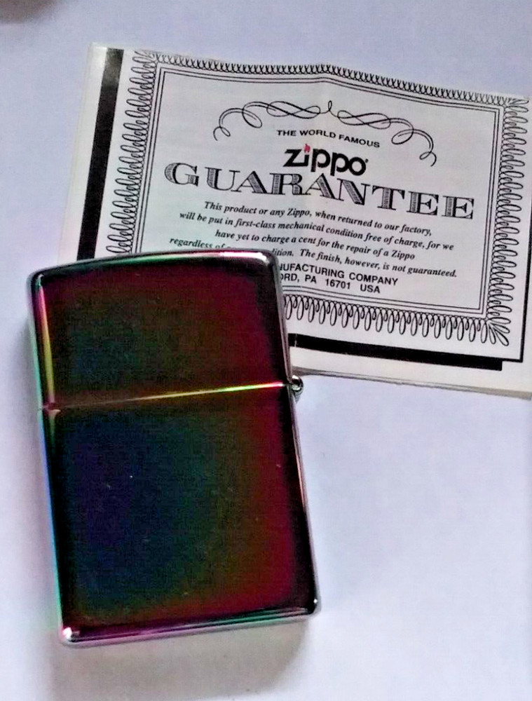 ZIPPO MultiColor Spectrum Case Lighter (L-58)