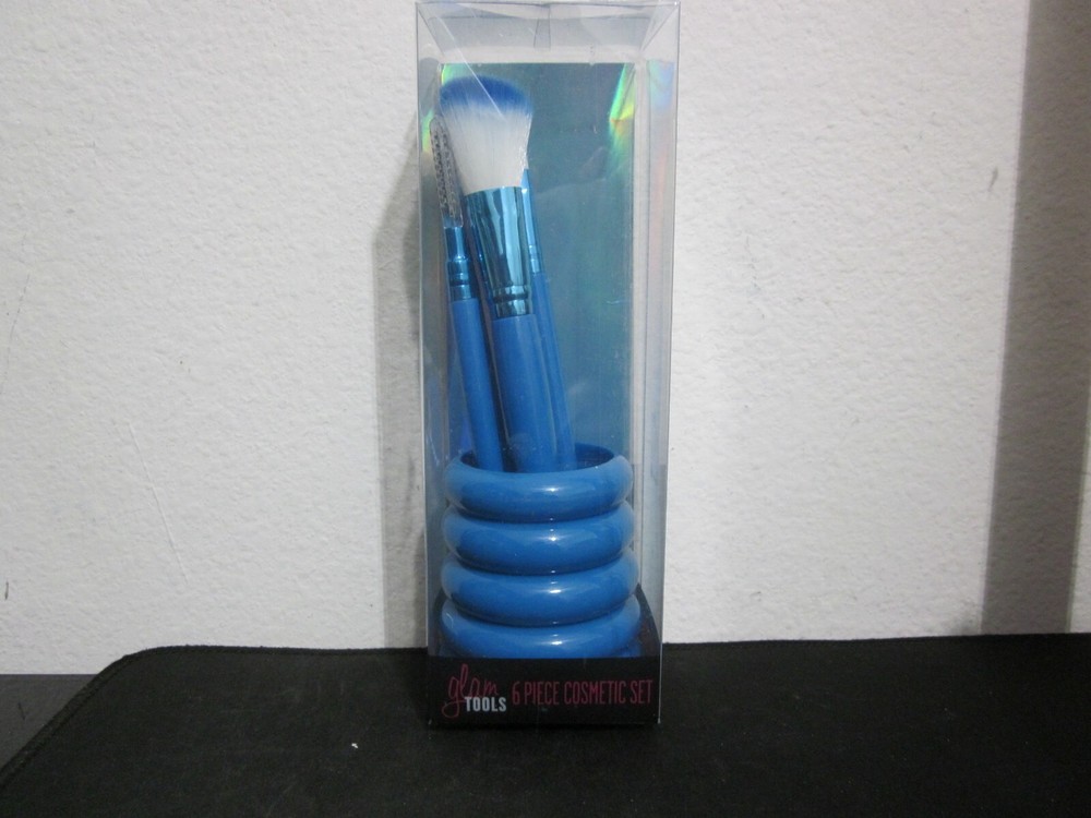 Glamtools, 6 Piece Cosmetic Set Blue