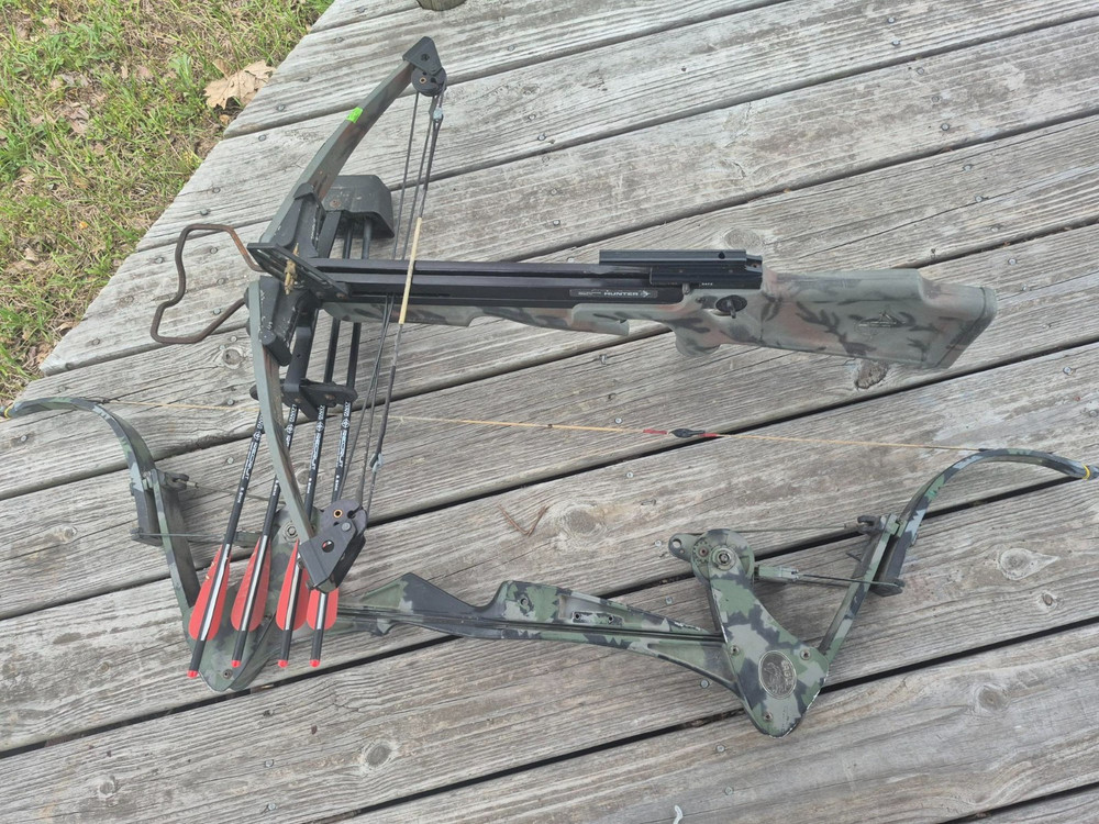 Horton Crossbow, Eagle compound bow, and Bolts