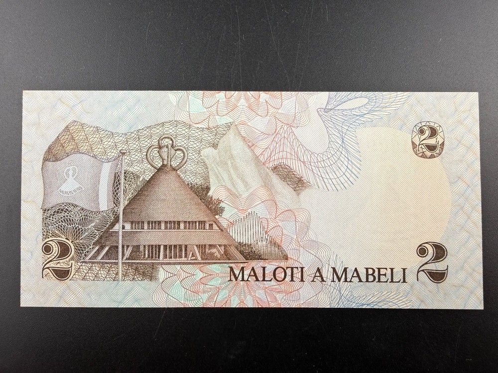 1981 Lesotho 2 Maloti P#4a UNC Banknote SPC1703