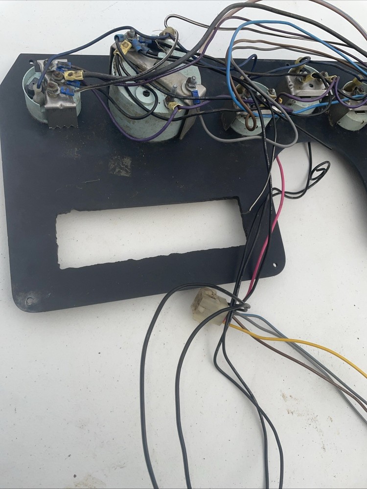 Boat Panel Compete Dash Seville Gauges Knobs USED Gas Part Out Temp MPH
