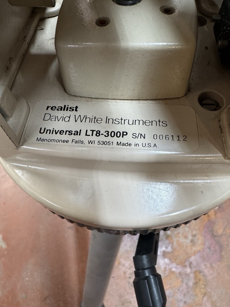 Realist David White Instruments LT8-300P Level Transit l