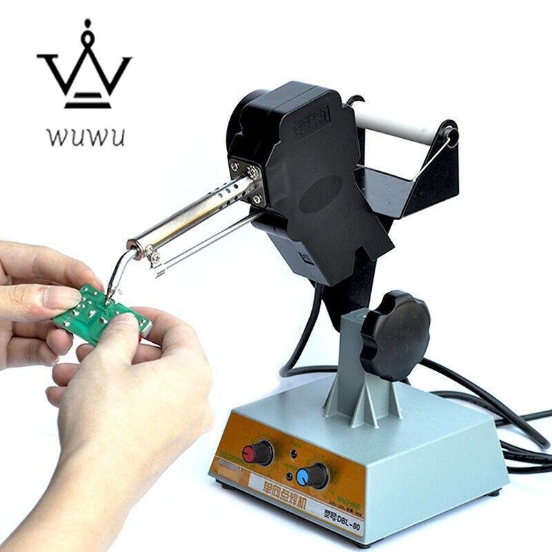 Automatic Tin Machine Pedal Soldering Machine Adjustable Thermostatic DBL-80;
