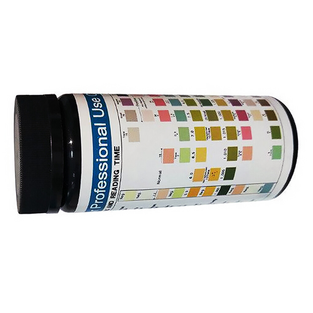 100 Strips URS-10T Urinalysis Reagent Strips 10 Parameters Urine Test Strip CE