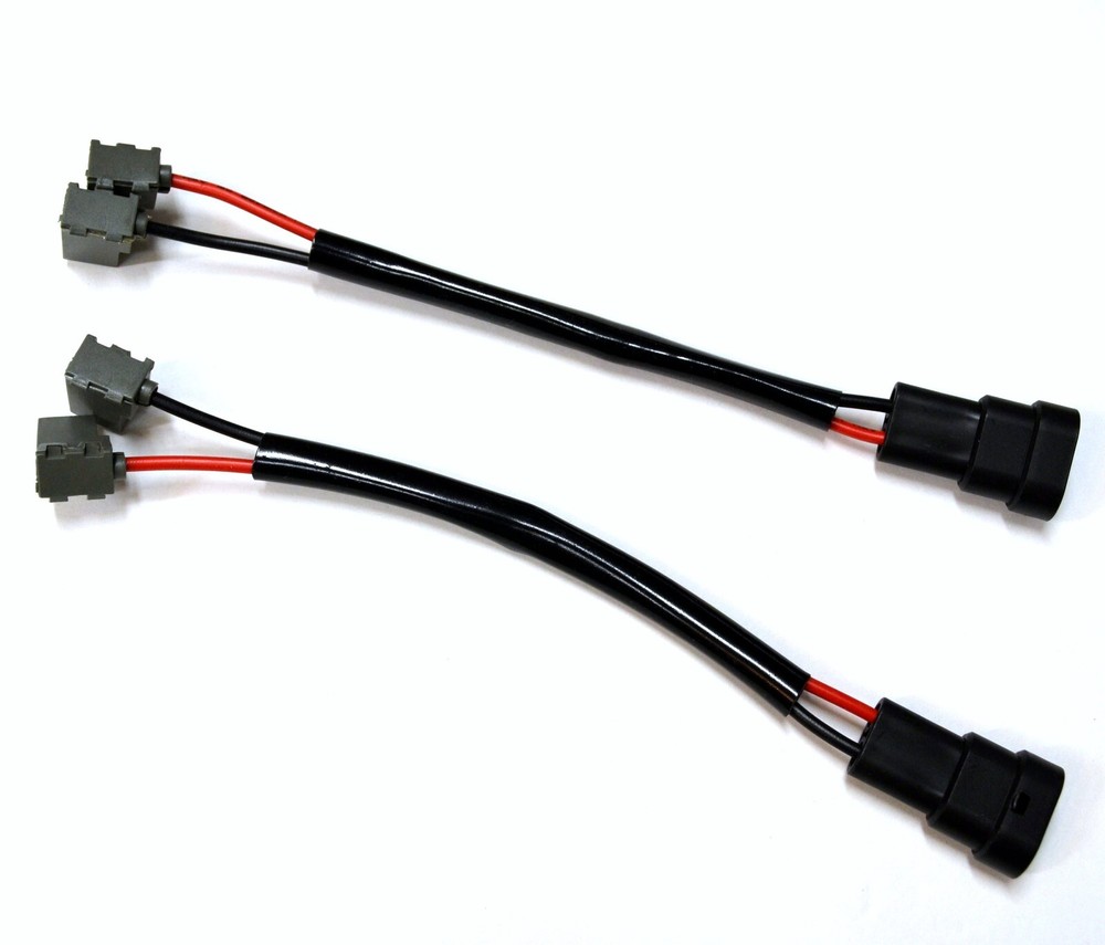 Conversion Wire 9006 HB4 to H1 Two Harness Head Light Low Beam Adapter Pigtail