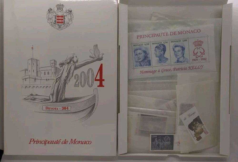 2004 Monaco Stamp Set MNH/OG
