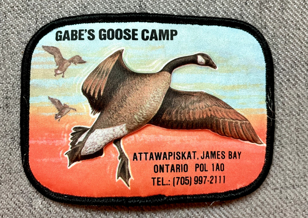Vintage Gabe's Goose Camp Patch Ontario