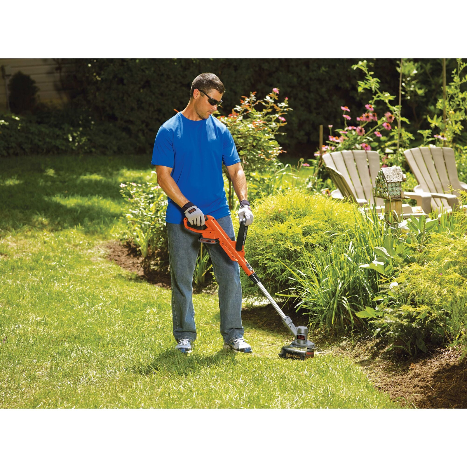 BLACK+DECKER 20V Max Lithium String Trimmer 12In - LST300