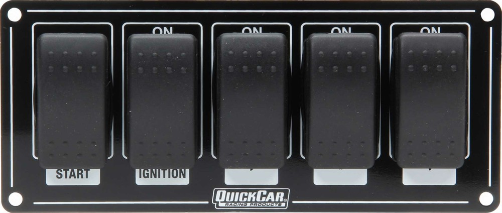 QUICKCAR 52-865 Ignition Panel w/ Rocker Switches
