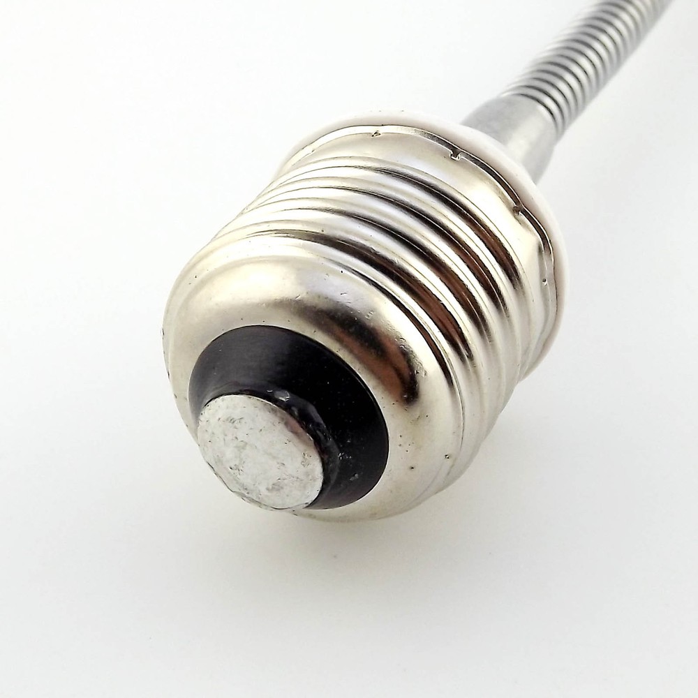 1FT 30cm E27 to E27 Light Lamp Flexible Extension Adapter Converter Screw Socket