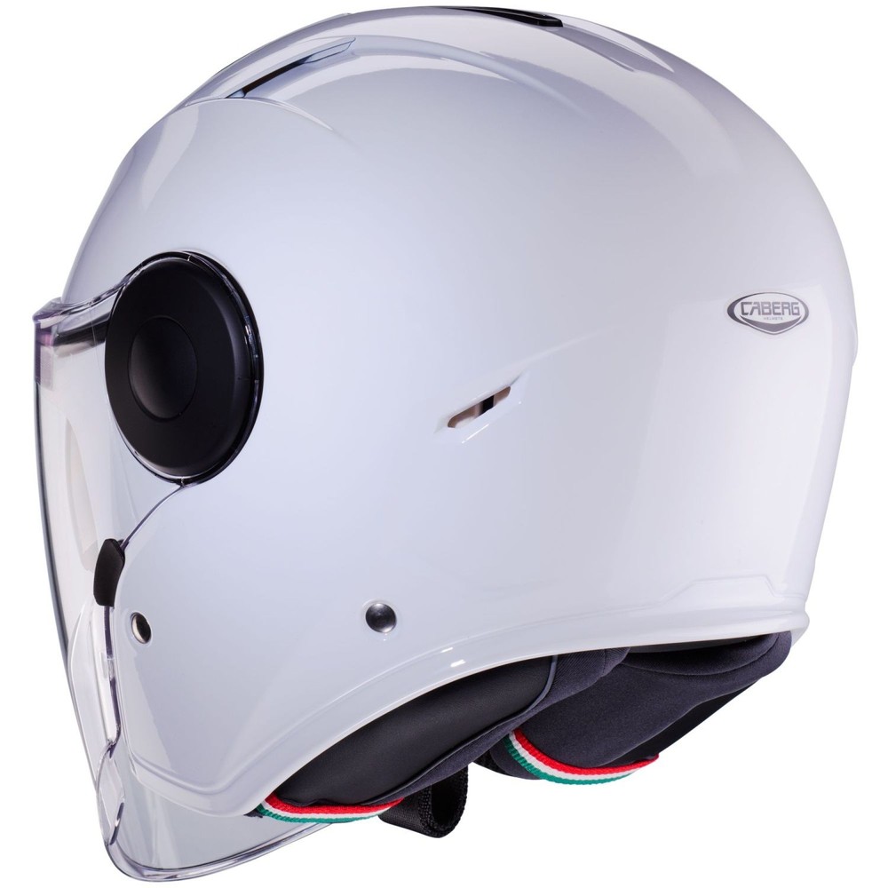 Caberg Open Face Helmet Soho White Metallic - Size XS