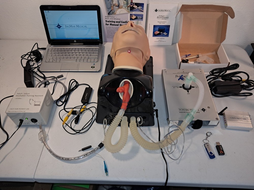 Ingmar Medical Quicklung Respitrainer Advance Manual Ventilation Task Manikin