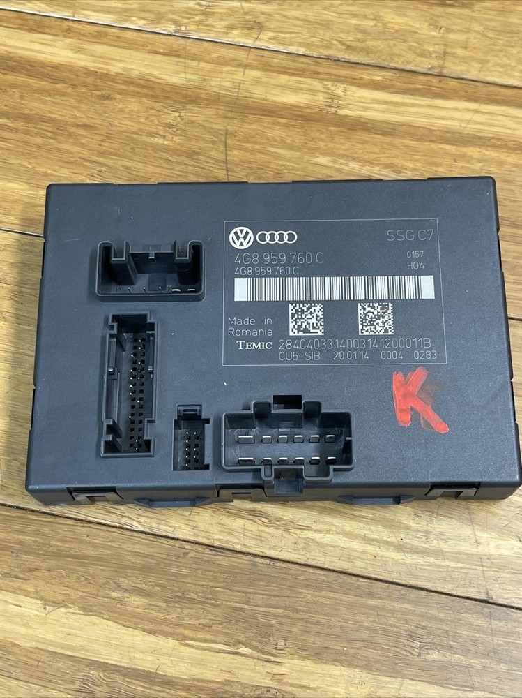 OEM 2016-2018 Audi A6 A7 S6 S7 Front Seat BackRest Adjustment Control Module