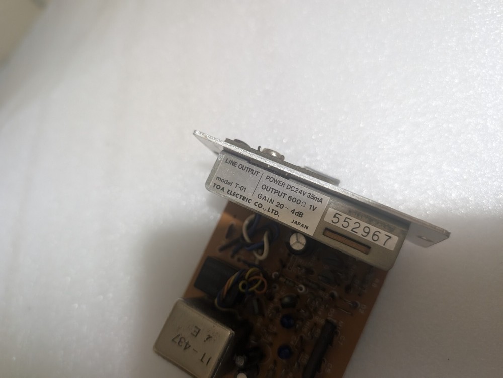 TOA T-01 Line Output Module