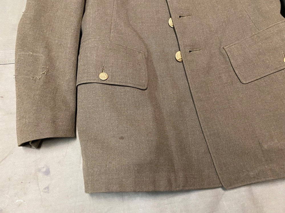 ORIGINAL WWII US ARMY M1938 CLASS A DRESS JACKET-SIZE 39R MEDIUM