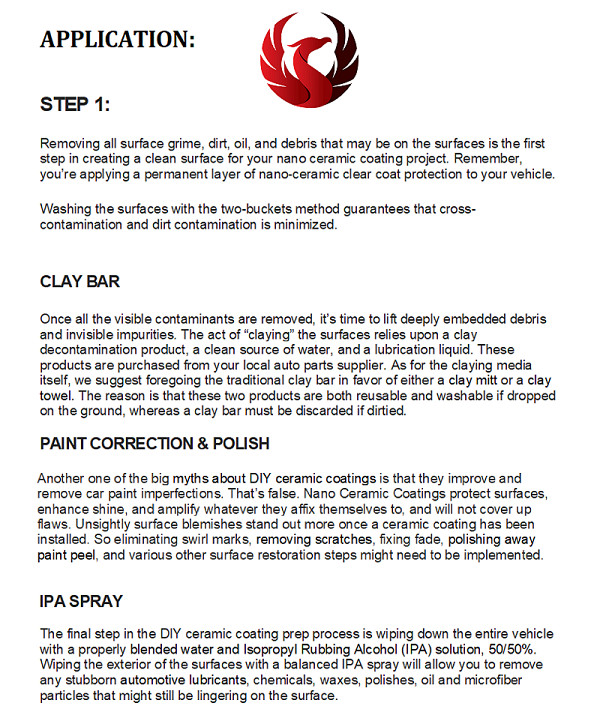 CERAMIC CAR COATING HYDROPHOBIC SCRATCH RESISTANT POLYSILAZANE "PAINT PROTECTION