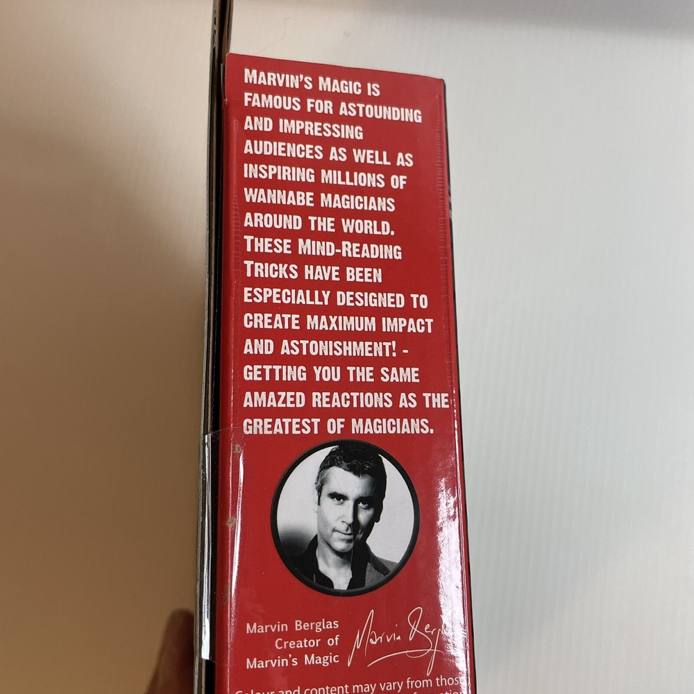 Marvin’s Mind Blowing Magic! 25 Amazing Mind-Reading Tricks! New 2011.