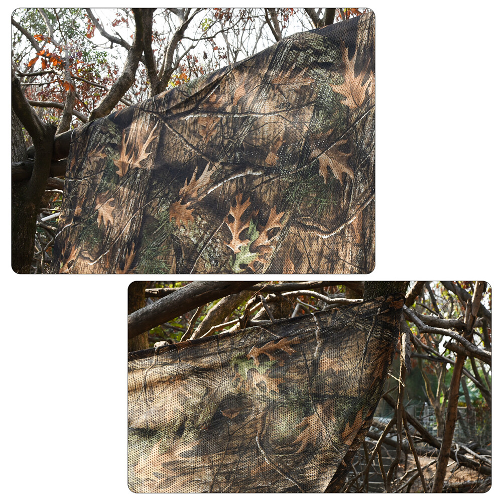 Camo Netting Burlap Cradle Military Camouflage Mesh Netting for Camping Hunting