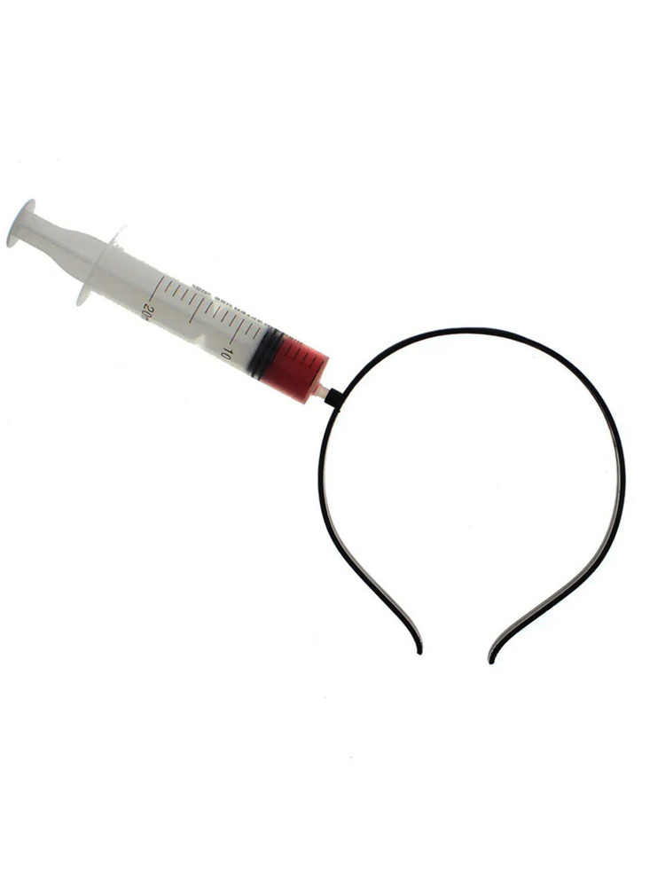 Syringe Headband Costume Accessory