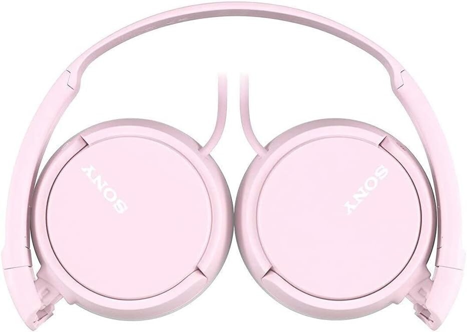 Sony Foldable Wired Headphones - Pink
