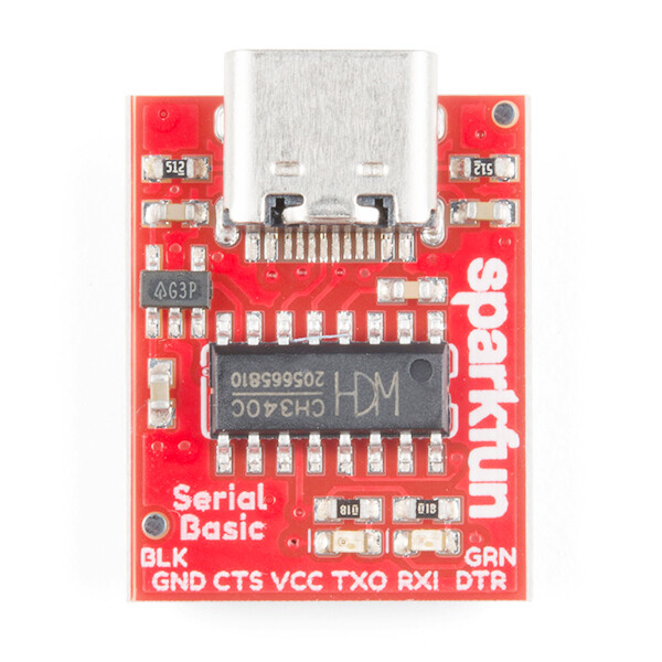 [ SparkFun DEV-15096 ] Serial Basic Breakout - CH340C and USB-C
