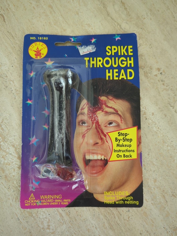 Spike Through Head Costume Accessory