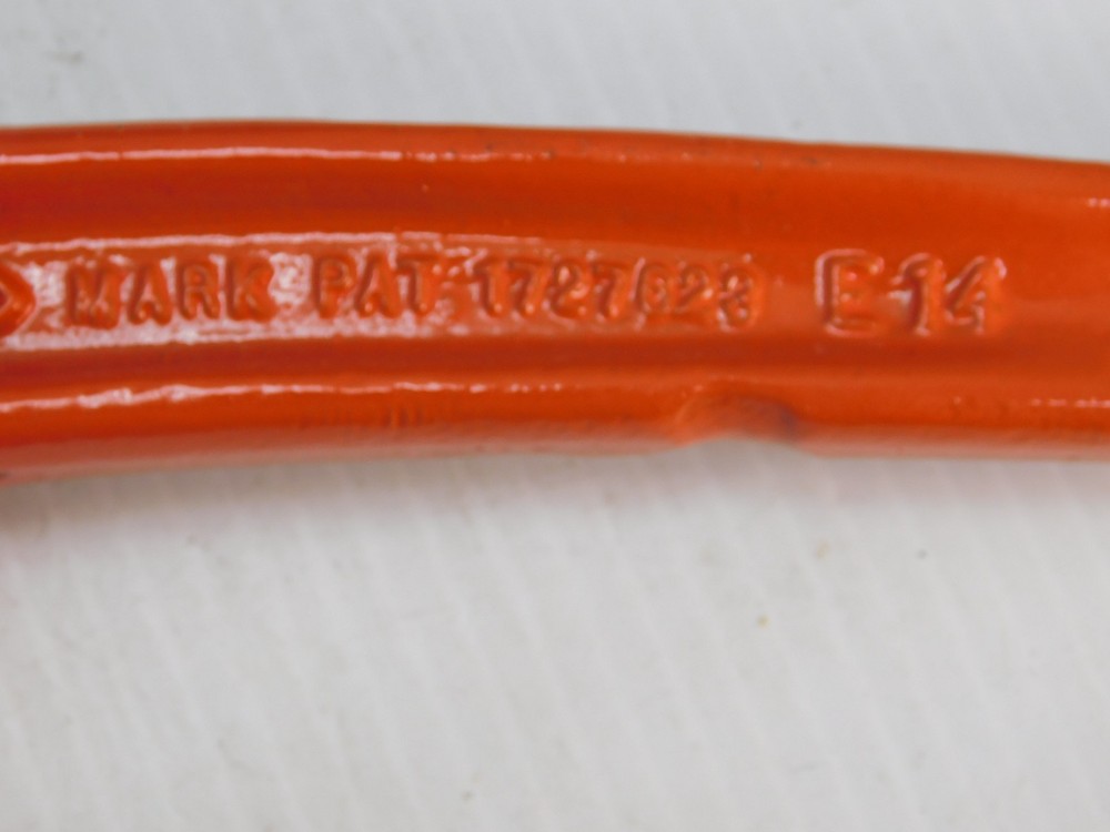 Ridgid Offset Pipe Wrench, E14, Heavy Duty, Restored