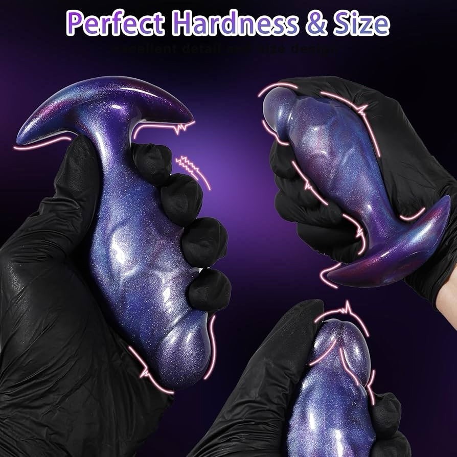 Butt Plug Silicone Anal Plugs, Realistic Think Buttplug Soft Anal Trainer