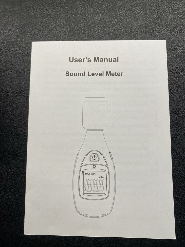 Digitech Sound Level Meter - QM1591