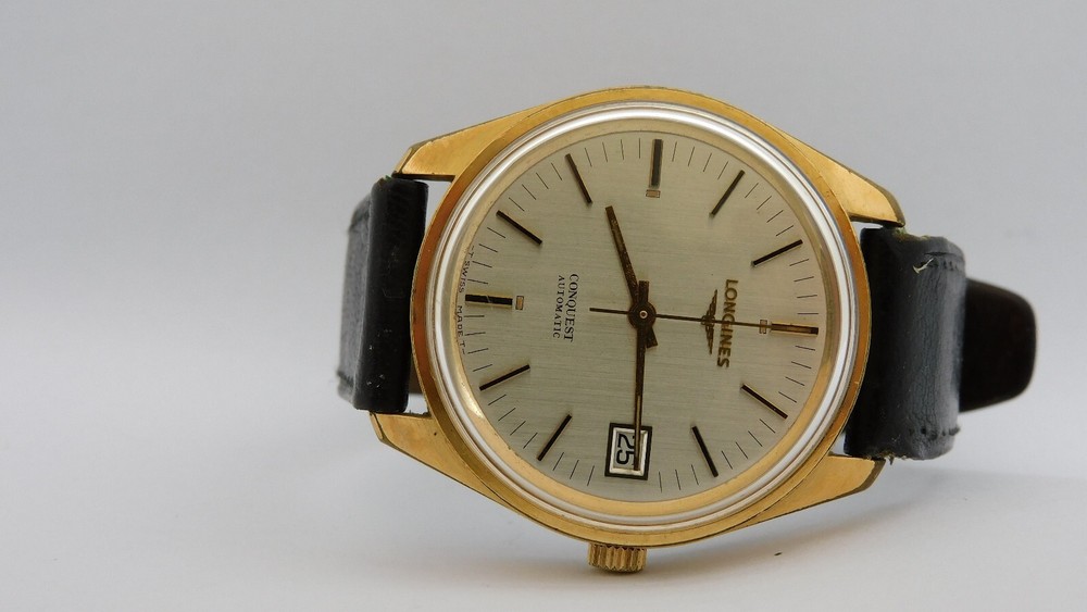 Automatic watch works with date LONGINES automatic watch works date A294
