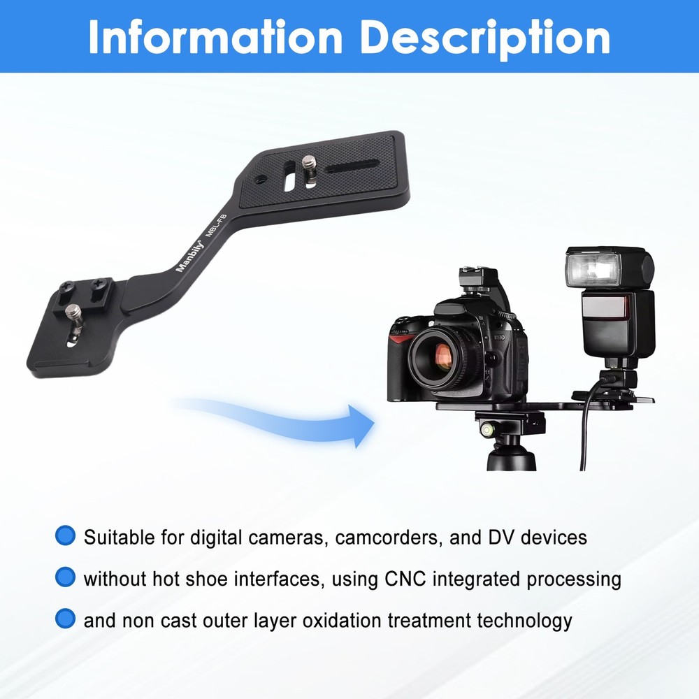 Vertical Flash Bracket Professional Multi-Functional Portable Convenient4891
