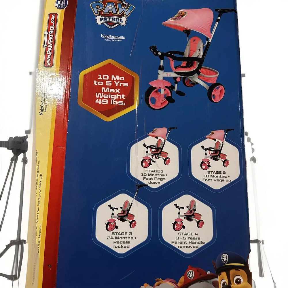 Skye 4-in-1 Push And Ride Stroller Tricycle Used