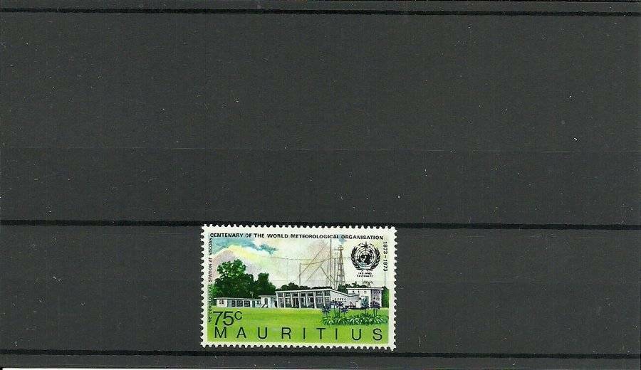 MAURITIUS SG469 IMO/WMO CENTENARY MNH