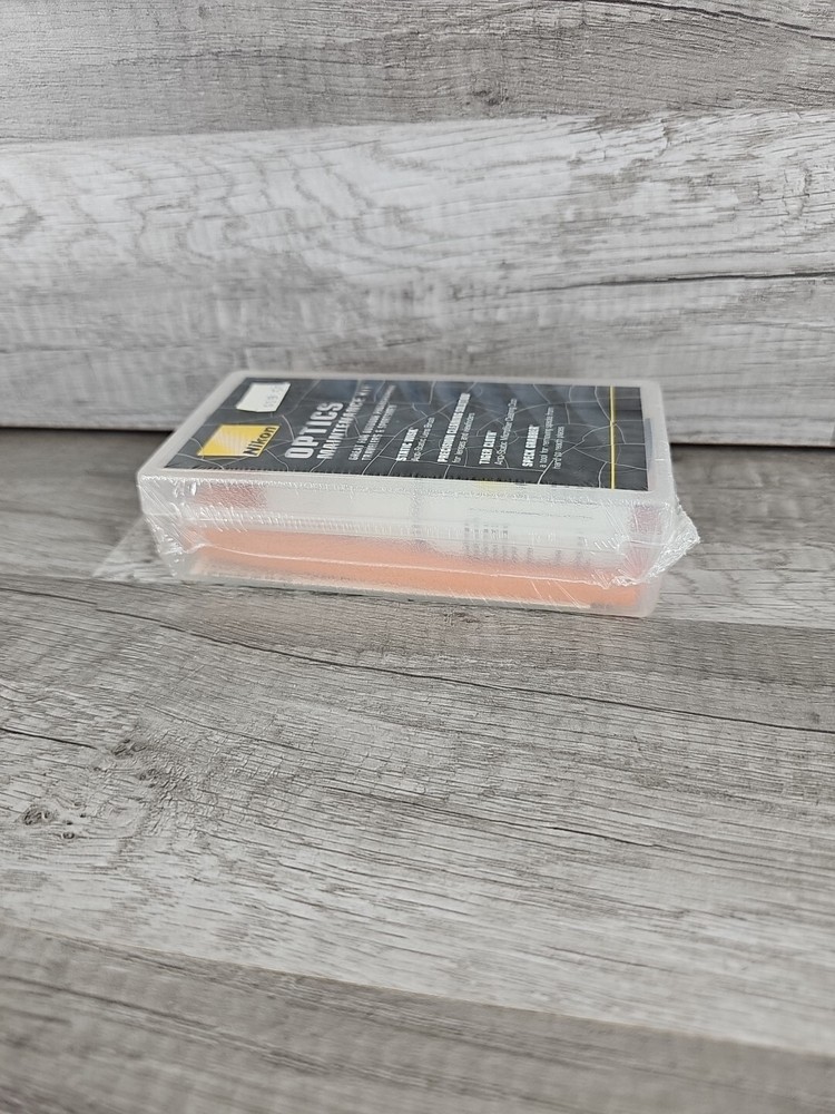Nikon Optics Maintenance Kit Static Wisk, Cleaning Solution, Cloth, Speck Grab