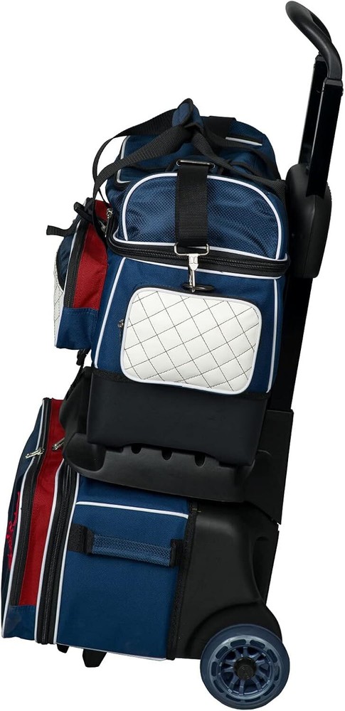 Strikeforce Royal Flush 4-Ball Roller Bowling Bag USA, NEW