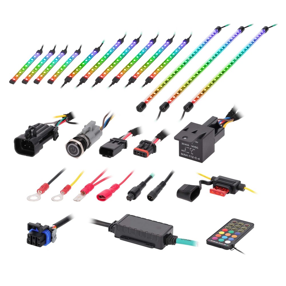 Metra Can-AM Ryker Chasing LED Accent Kit Pre-wired Trigger Control BCCHASEK2