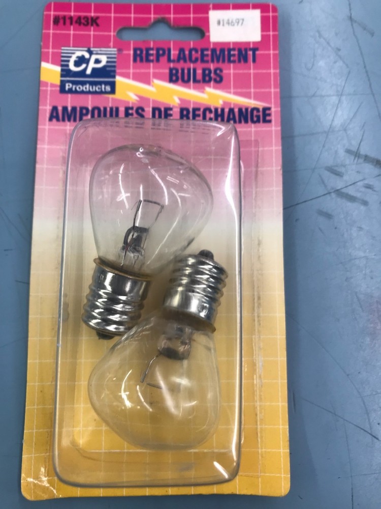 REPLACEMENT BULBS #1143K